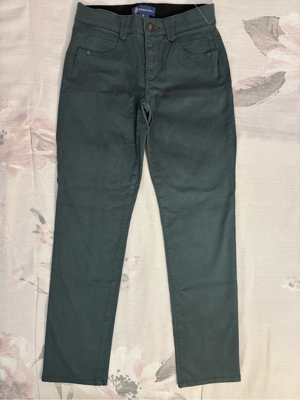NWOT Democracy Ab Solution Ankle Skimmer Jeans Sz 6 -